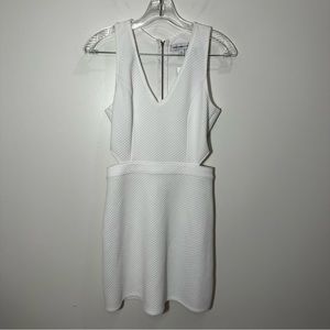 New Abercrombie and Fitch White Cutout dress small Sorority Rush